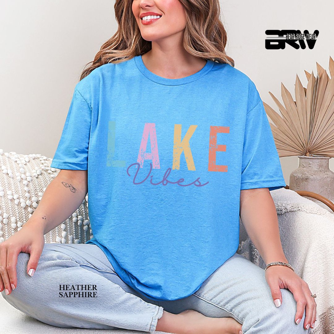 'Lake Vibes'  Summer Tee