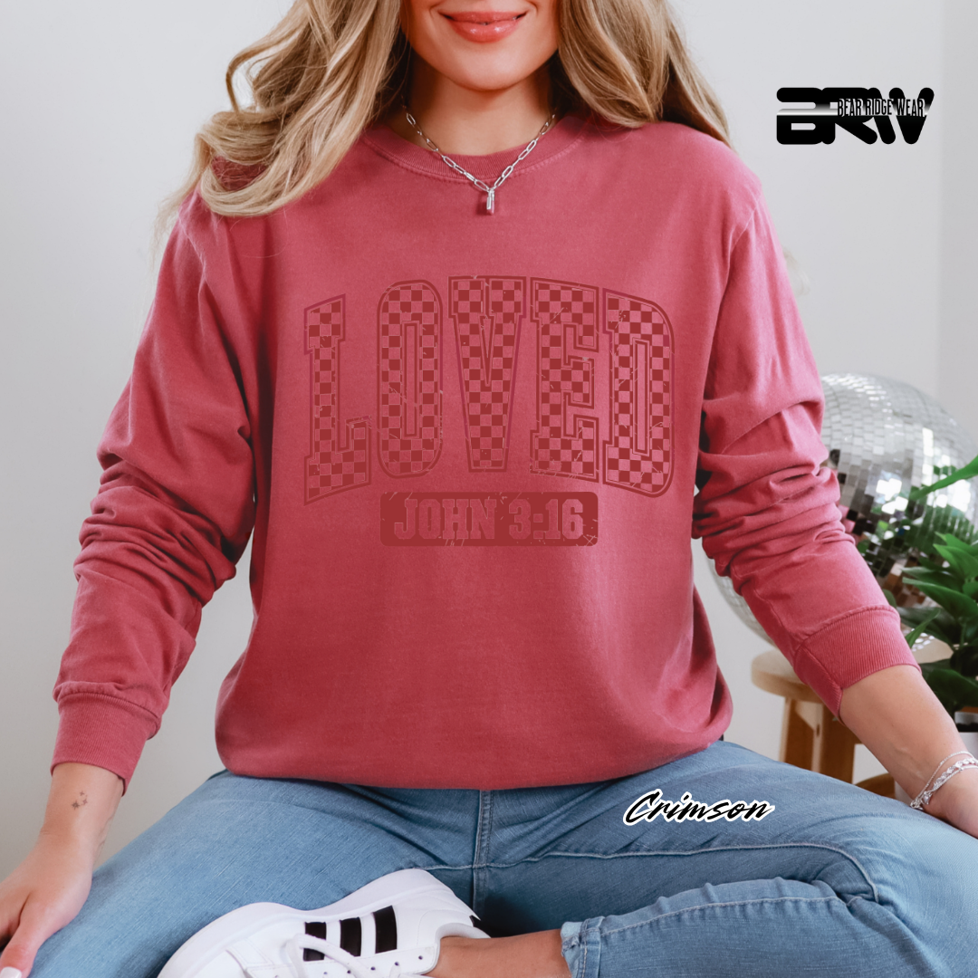 'Loved' Faith Long-Sleeve Tee