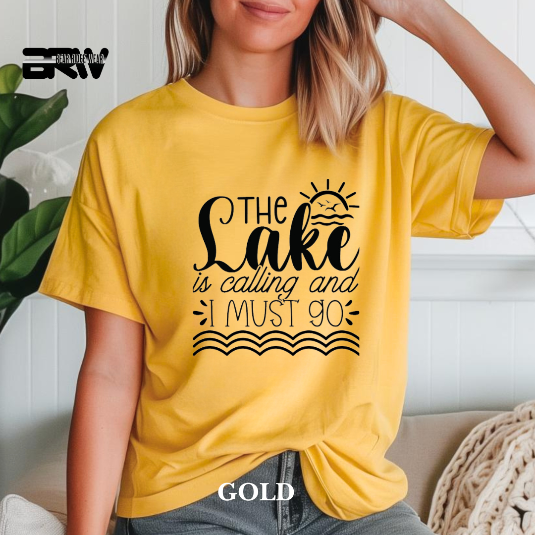 "The Lake Is Calling" Tee