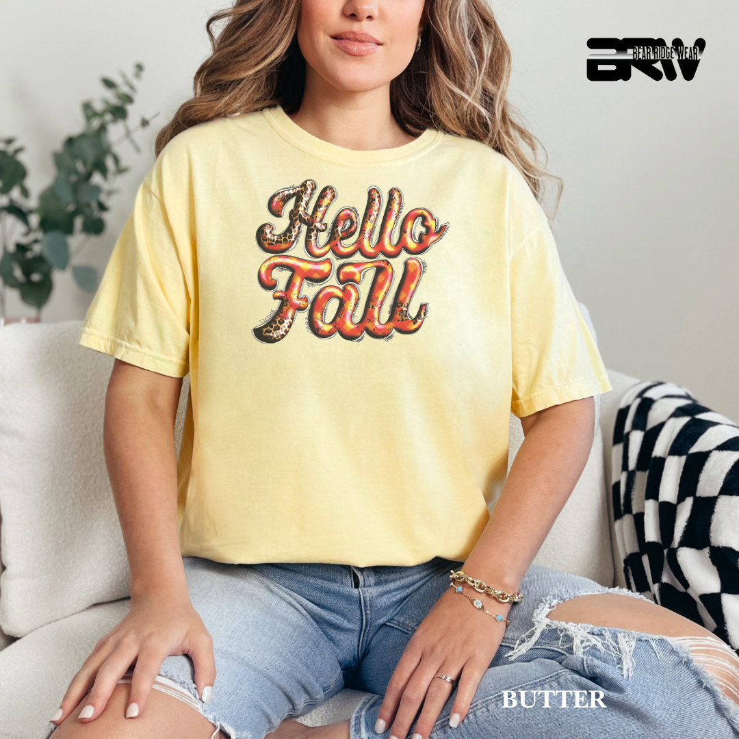 'Hello Fall' Fall Tee
