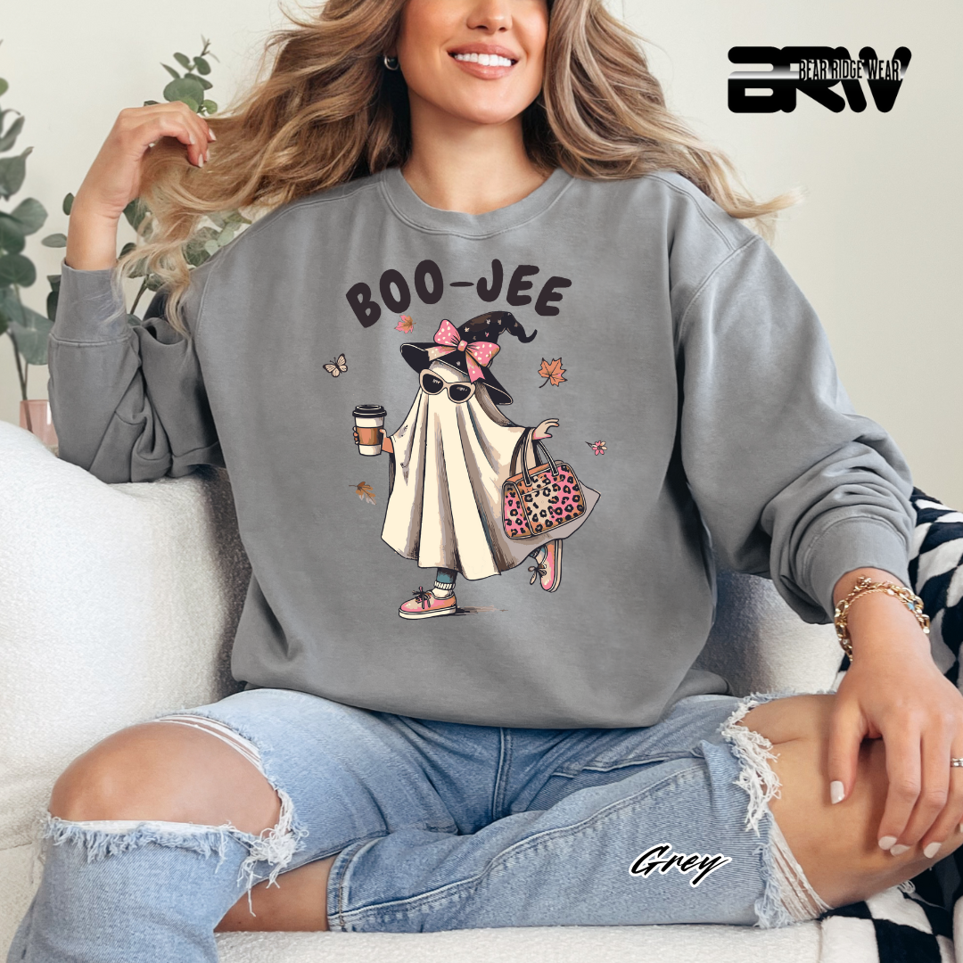 'Boujee With Purse' Fall Crewneck Sweatshirt