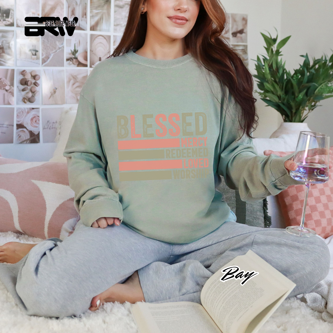 'Blessed' Faith Long-Sleeve Tee