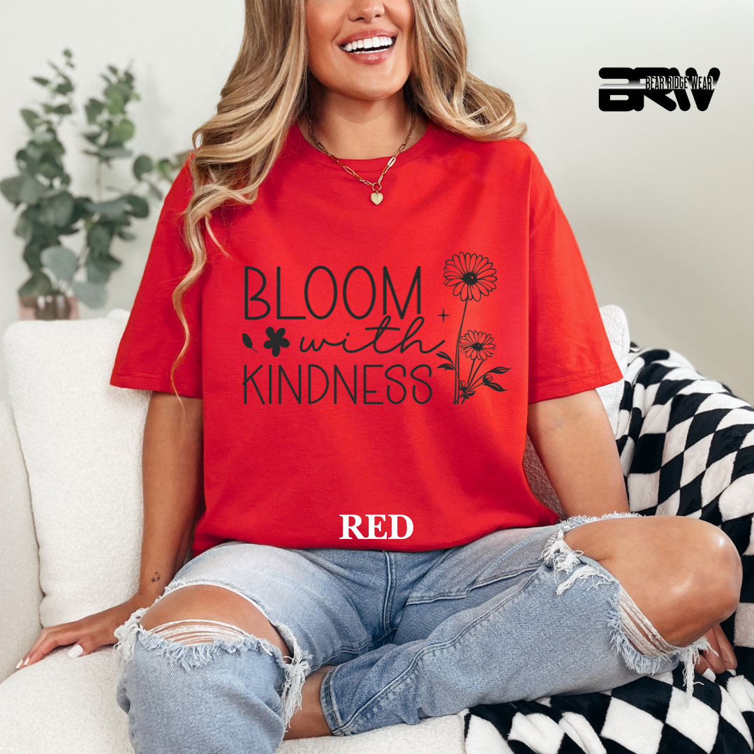 'Bloom with Kindness' Tee