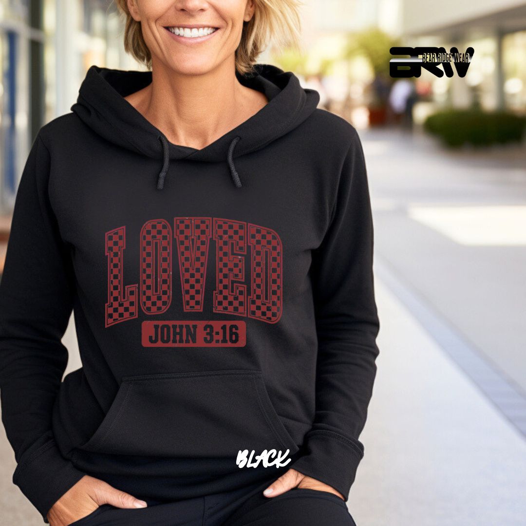 'Loved'  Faith Hoodie