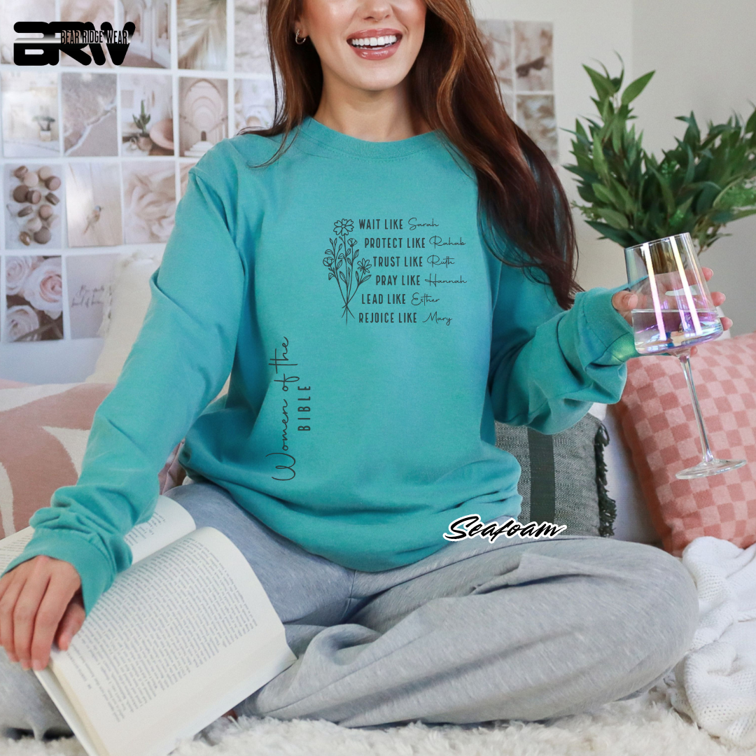 'Women of the Bible' Long-Sleeve Faith  Tee