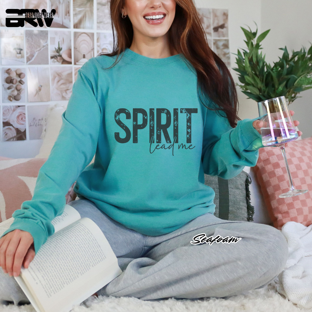 'Spirit Lead Me' Long-sleeved Faith Tee