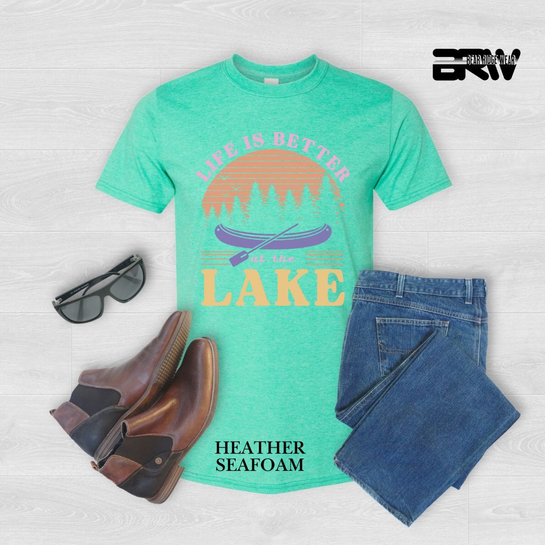 'Life Is Better At The Lake '  Summer Tee
