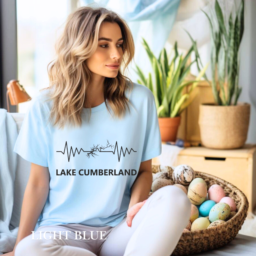 "Lake Cumberland Map" Tee
