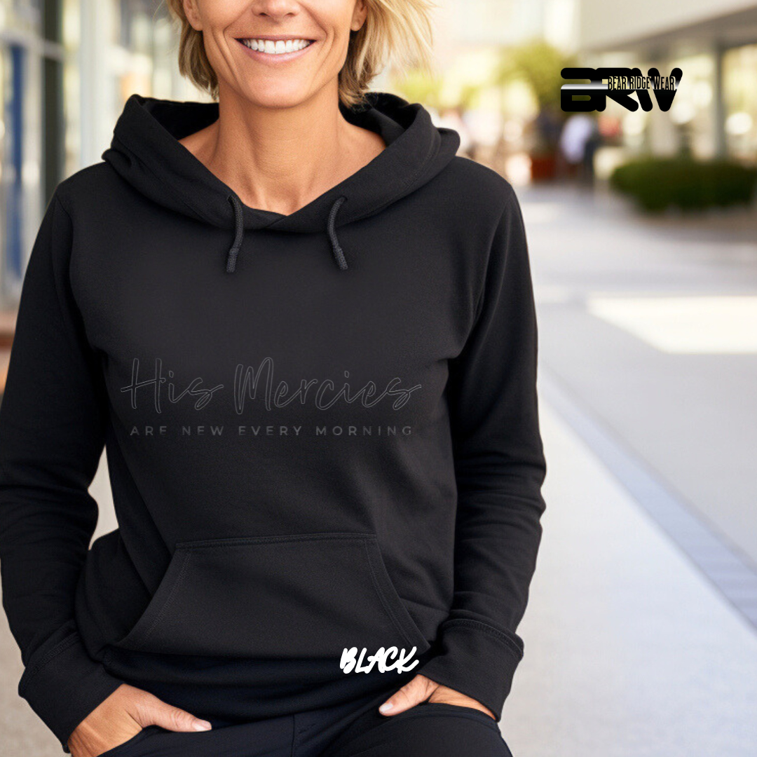 'His Mercies Are New Every Morning' Faith Hoodie