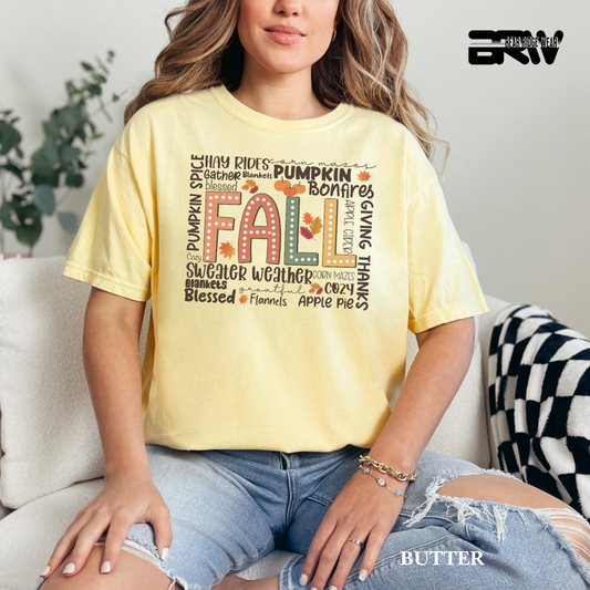 'Fall Hay Rides etc' Fall Tee