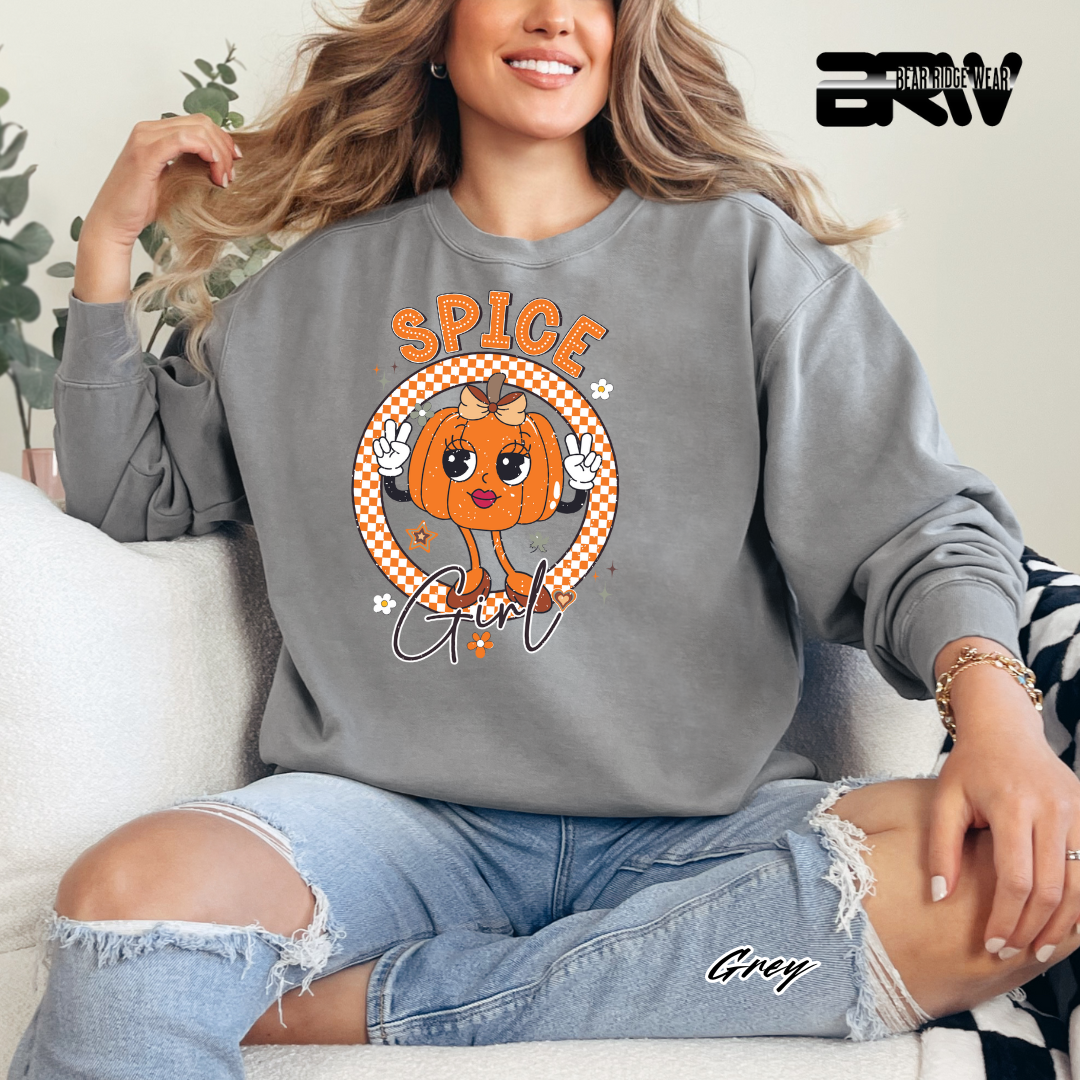'Spice Girl' Fall Crewneck Sweatshirt