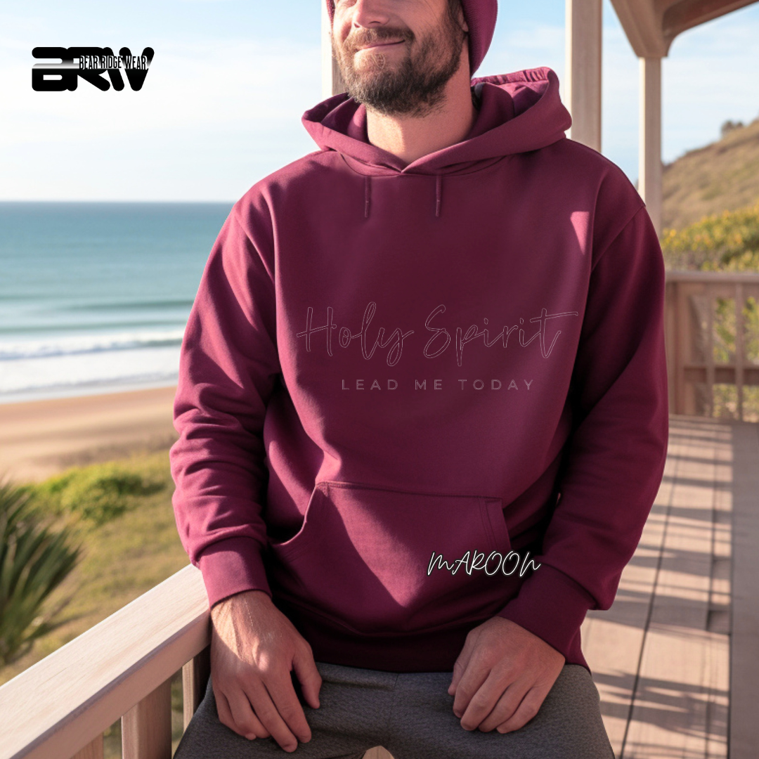 'Holy Spirit Lead Me Today' Faith Hoodie