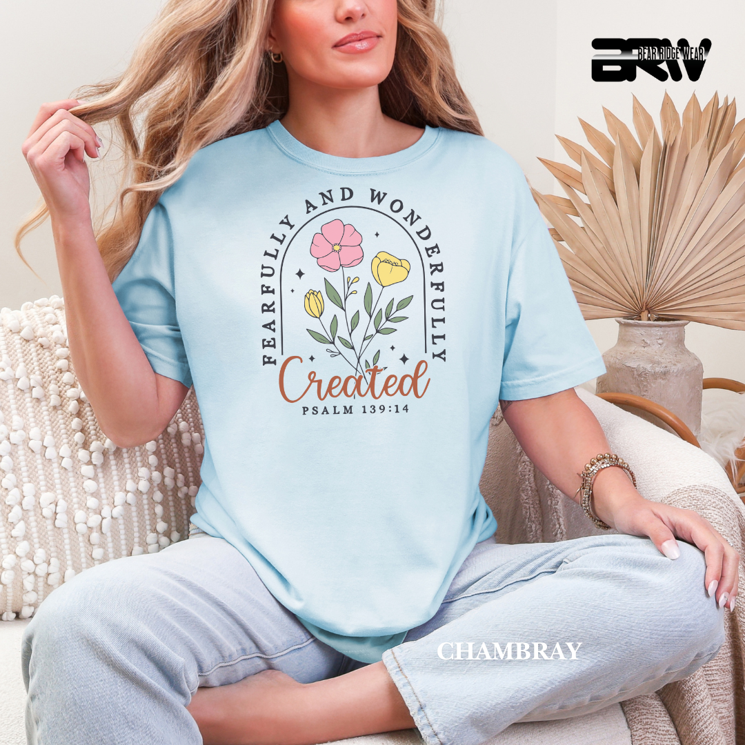 'Fearfully Created' Faith Tee