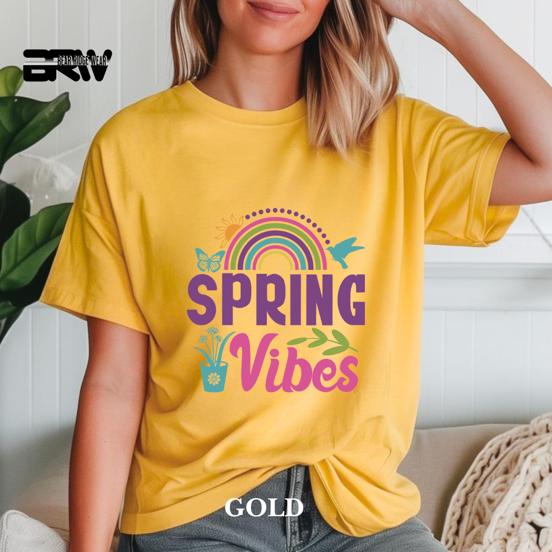 'Spring Vibes' tees