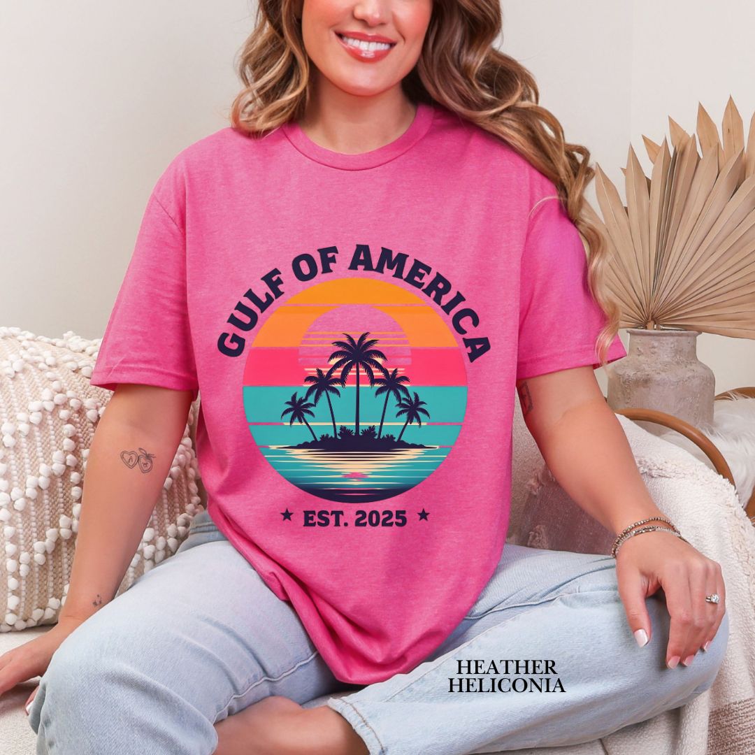 'Gulf Of America-Est. 2025'  Summer Tee