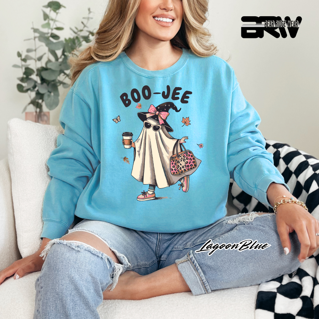 'Boujee With Purse' Fall Crewneck Sweatshirt
