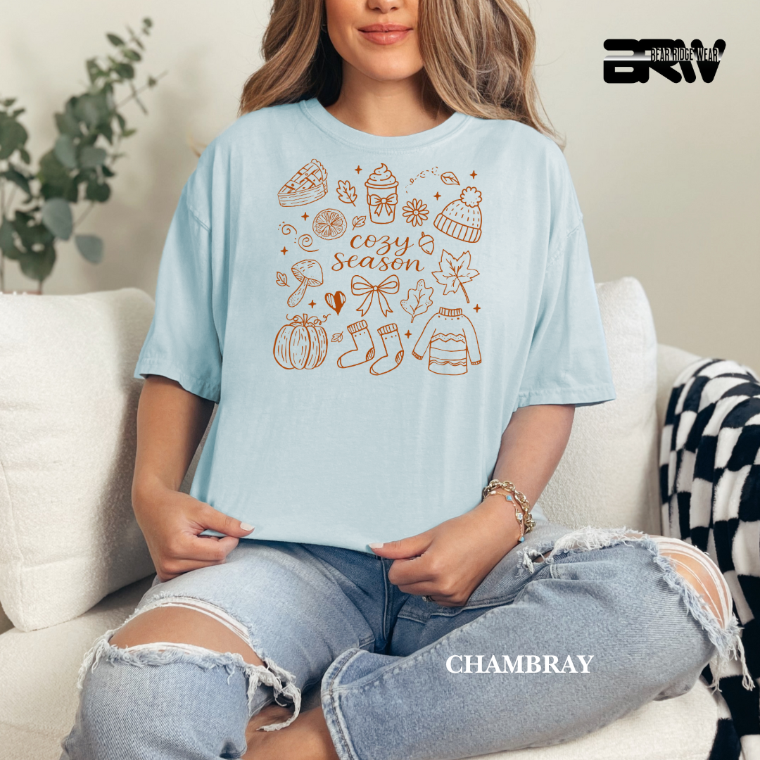 'Cozy Season Fall' Fall Tee