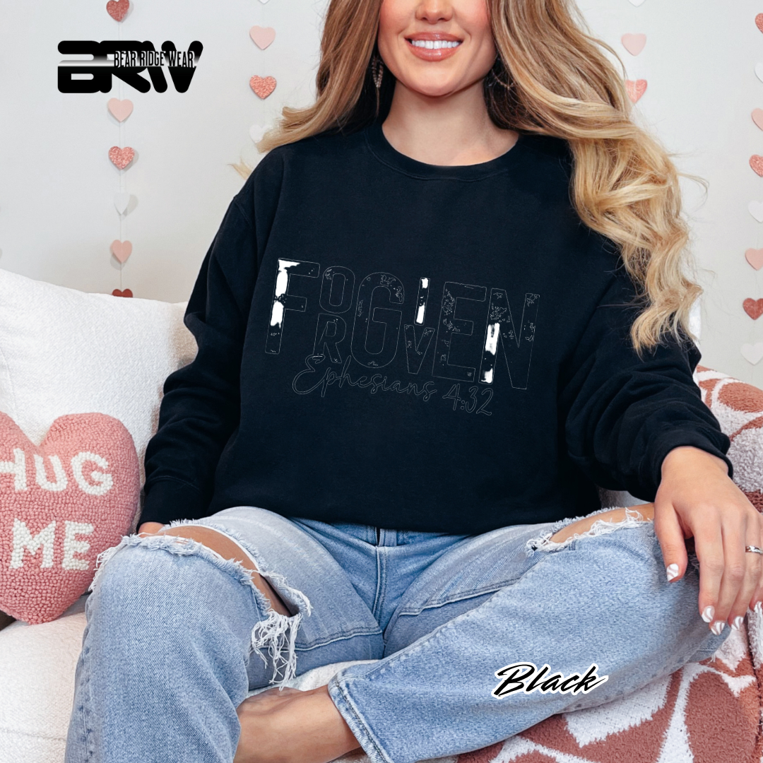 'Forgiven, Ephesians 4:32' Faith Long- Sleeve Tee