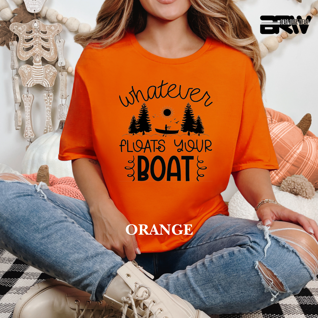 "Whatever Floats Your Boat" Graphic Tee