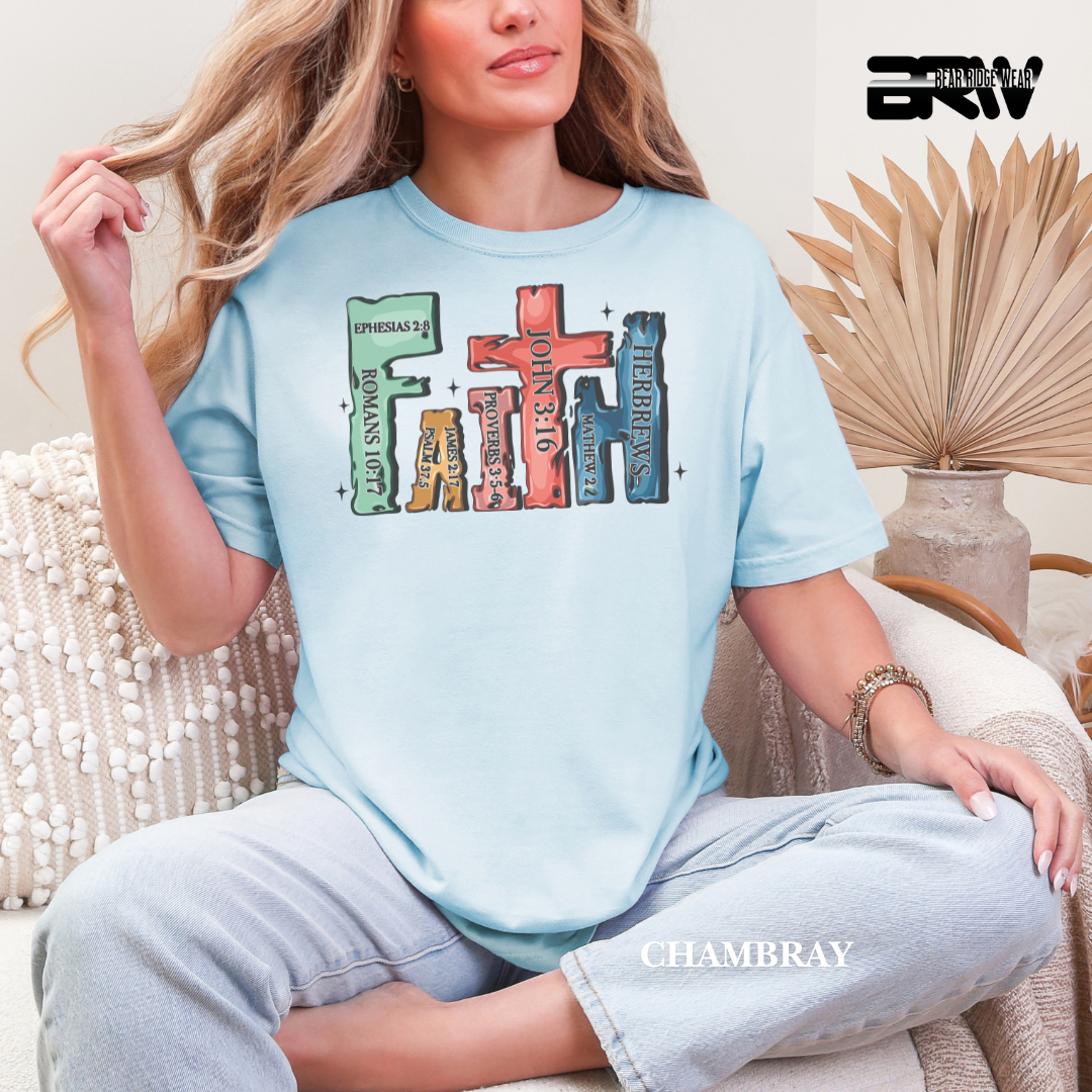 'Faith-Retro' Faith Tee