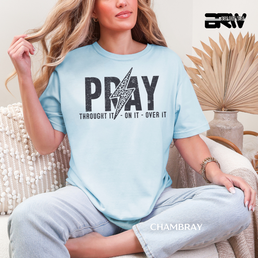 'Pray-Thought it On It' Faith Tee