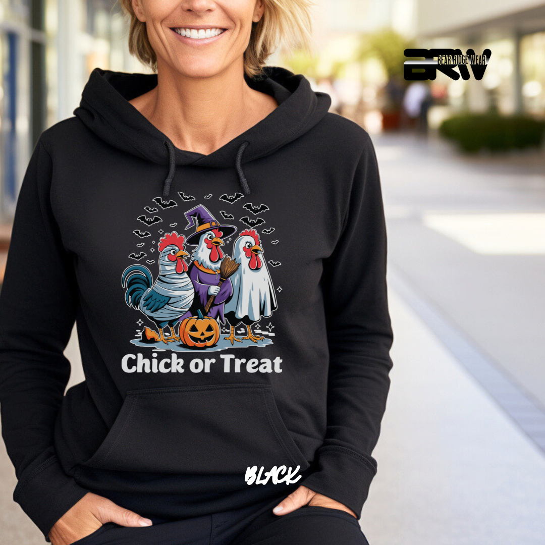 'Chick Or Treat' Fall Hoodie