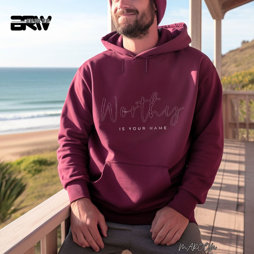 'Worthy Is Your Name' Faith Hoodie