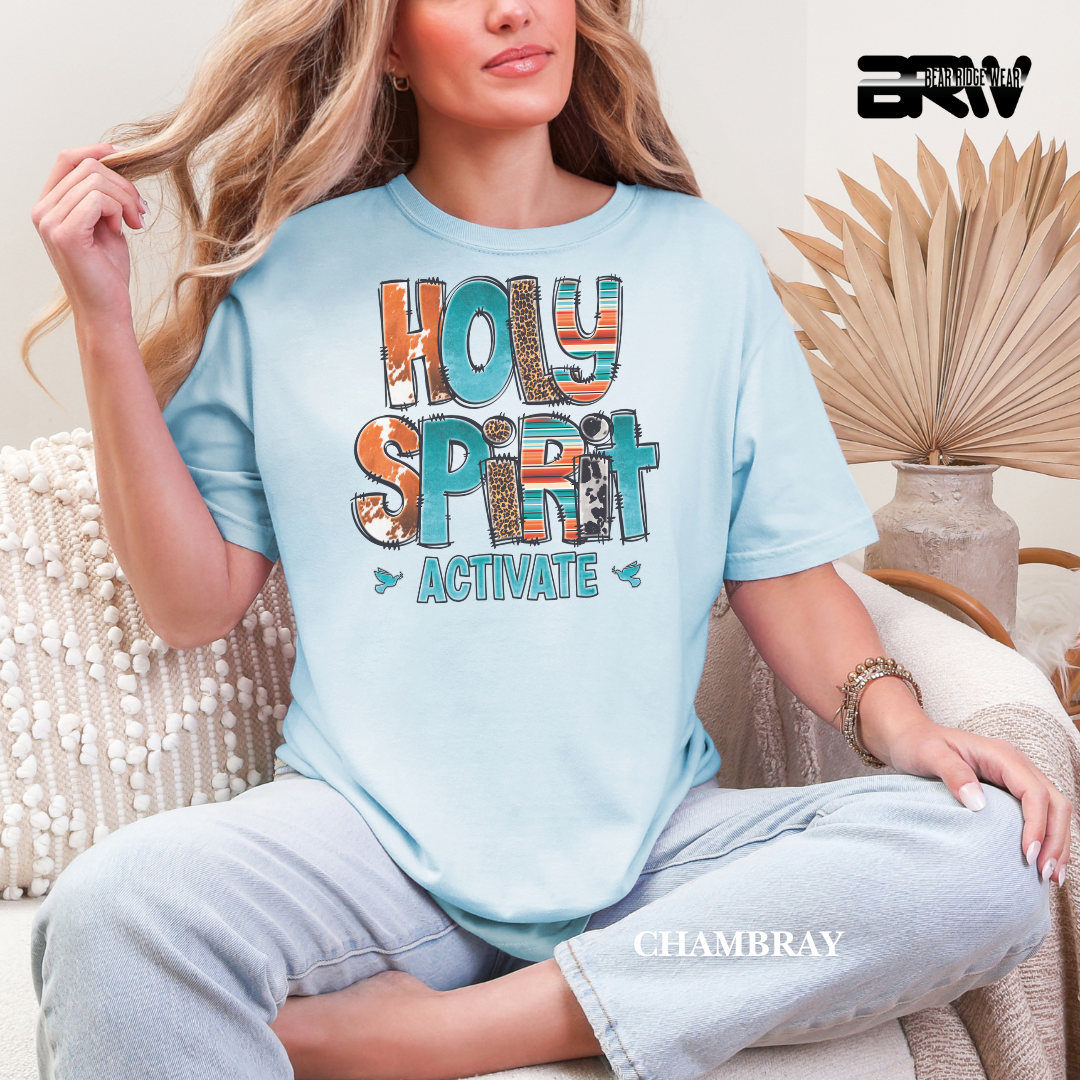 'Holy Spirit Activate' Faith Tee