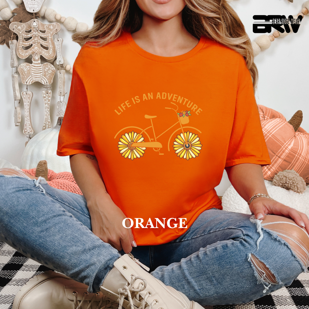 'Life is an adventure' Tee