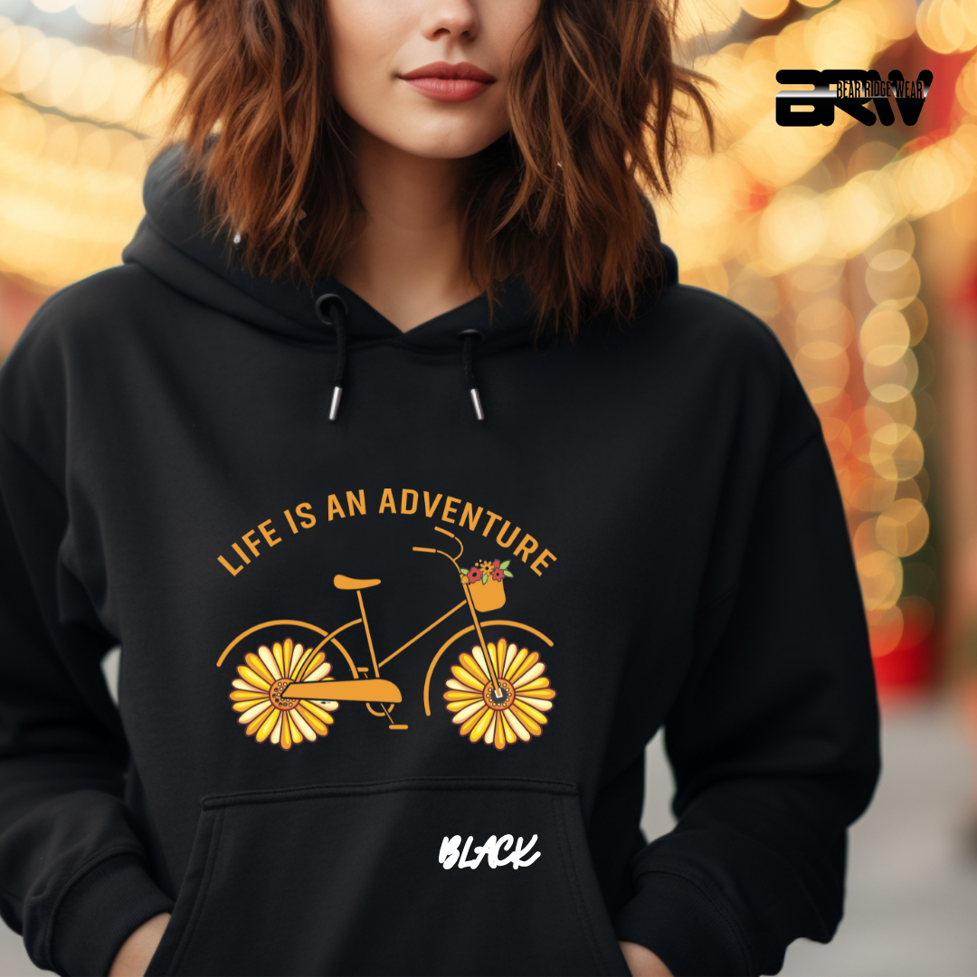 'Life is an adventure' Hoodie