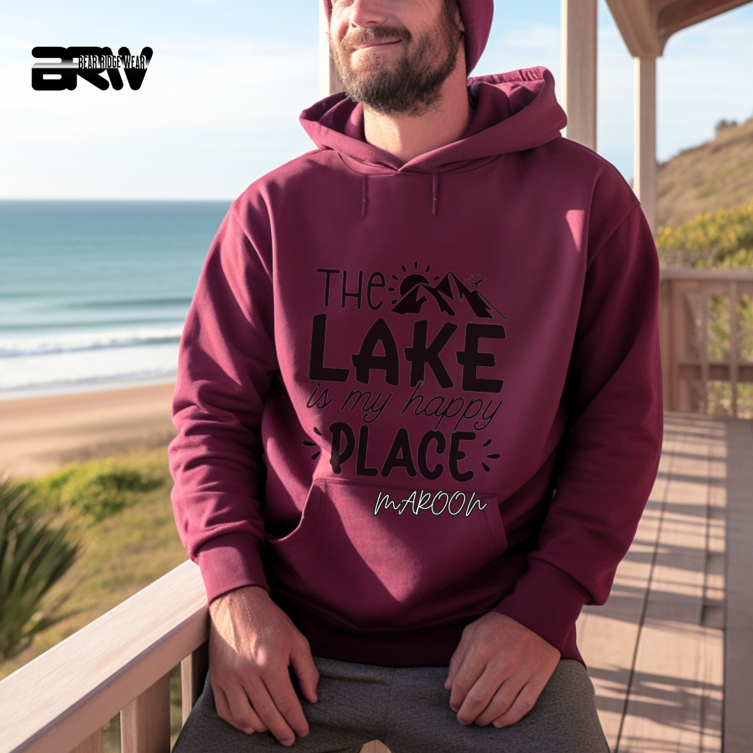 'The Lake is My Happy Place' Hoodie