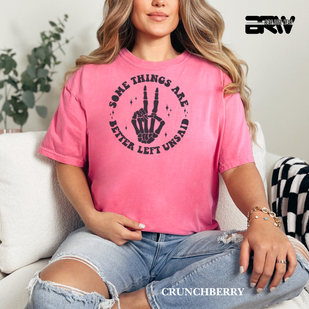 'Some Things Better Left Unsaid' Fall Tee