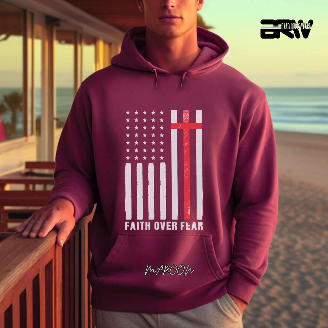 'Faith Over Fear' Faith Hoodie