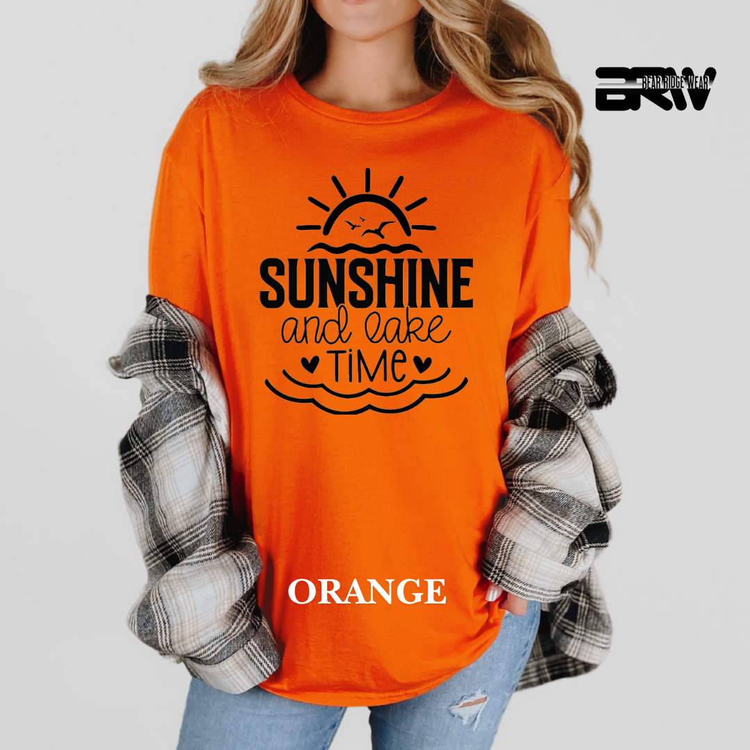 "Sunshine and lake Time" Tee