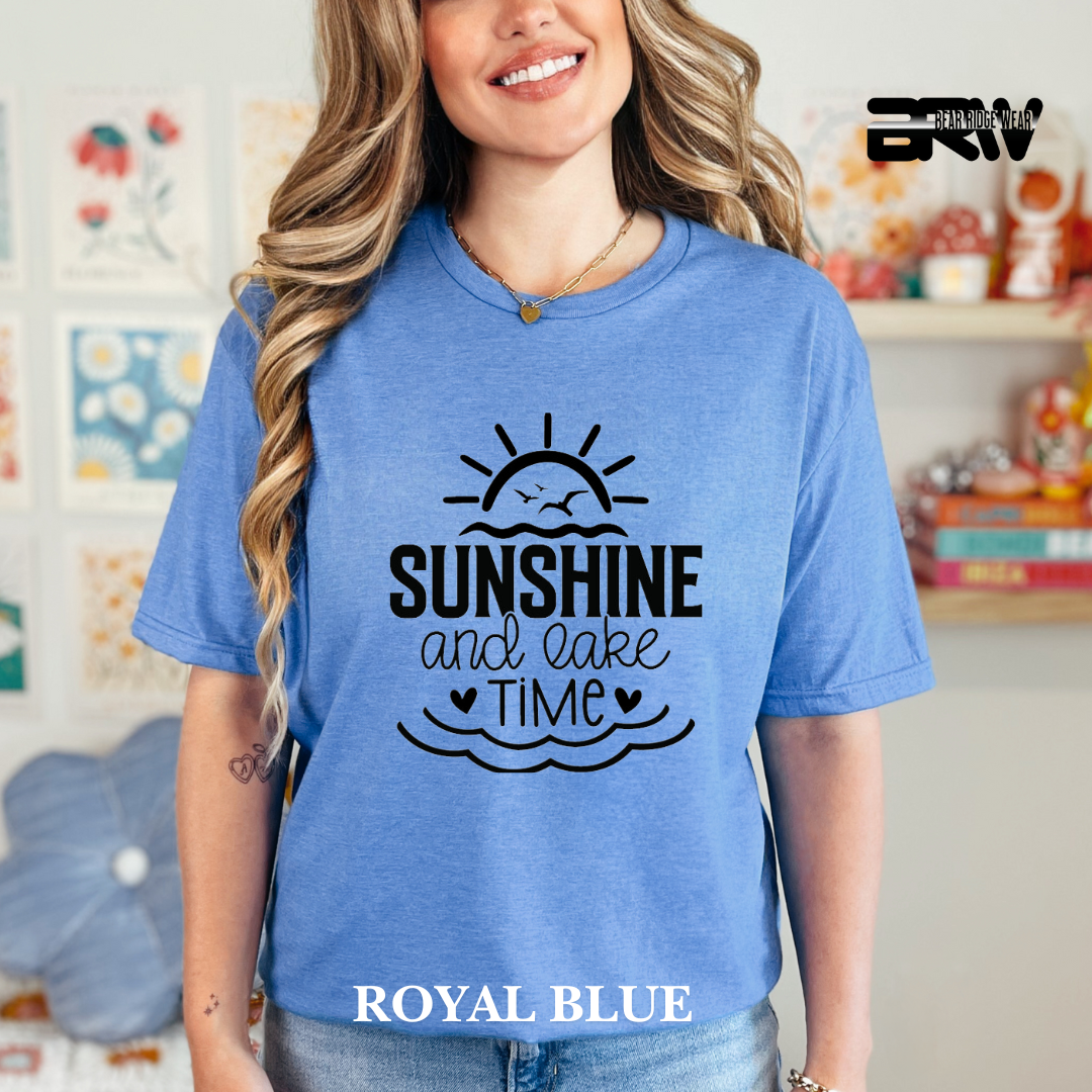 "Sunshine and Lake Time" Tee
