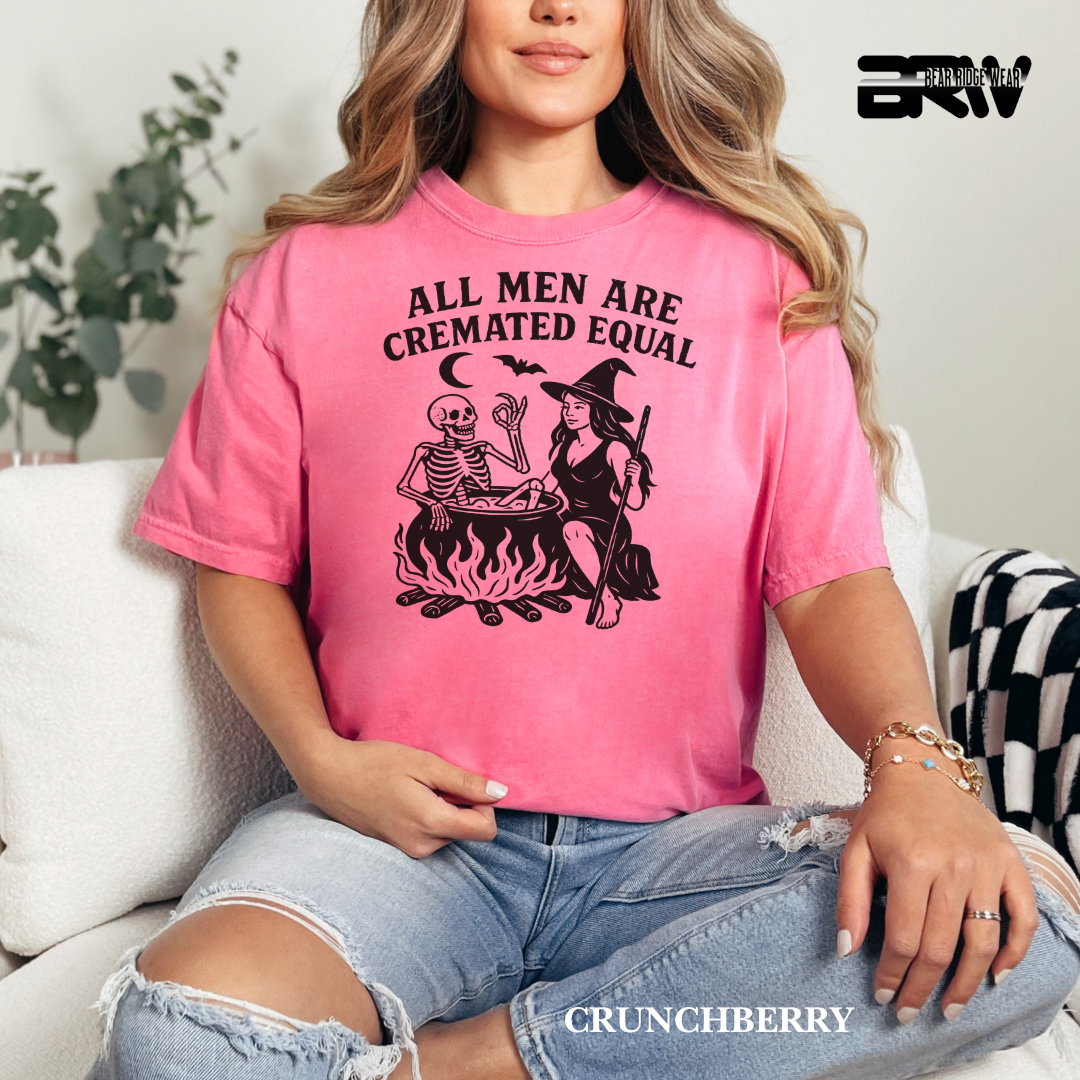 'All men are cremated equally' Fall Tee