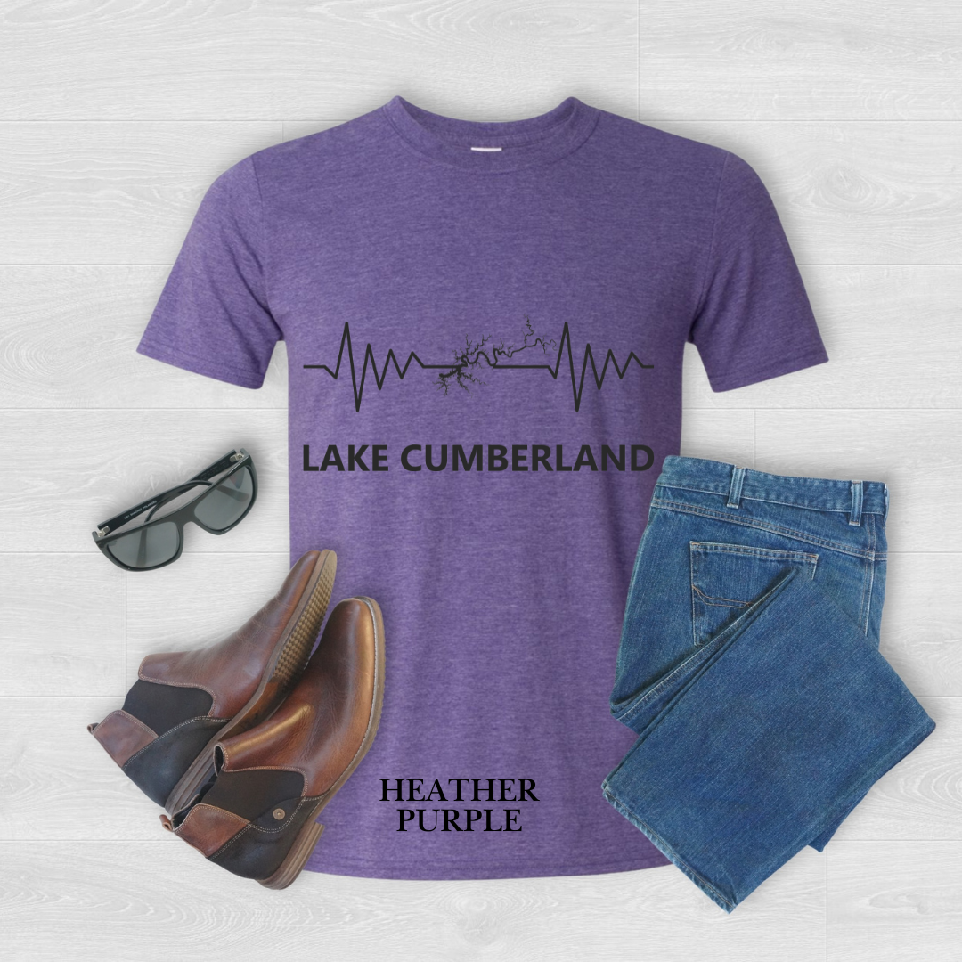 "Lake Cumberland Map" Tee