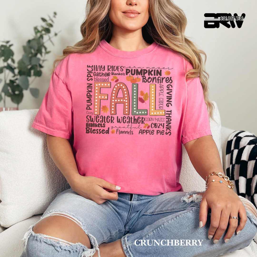 'Fall Hay Rides etc' Fall Tee