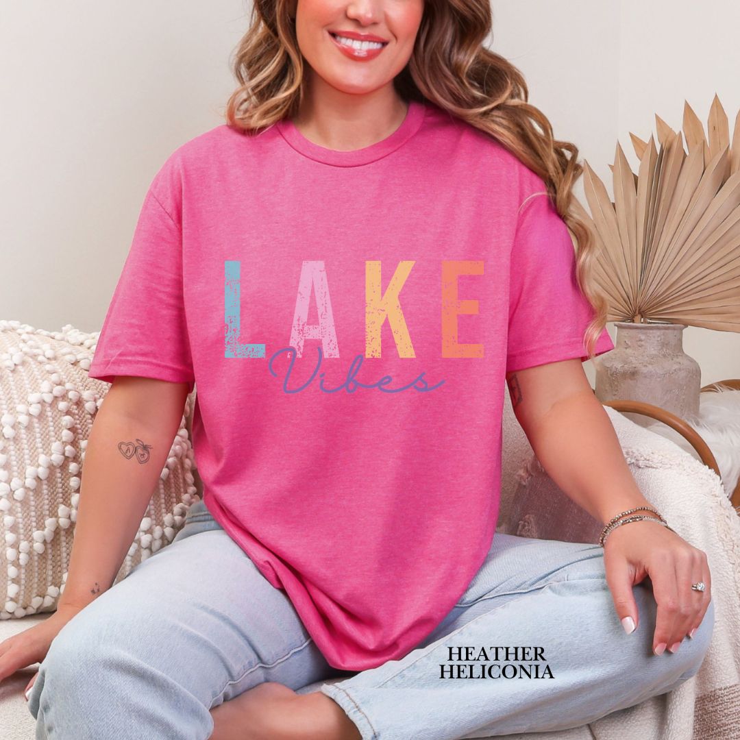 'Lake Vibes'  Summer Tee