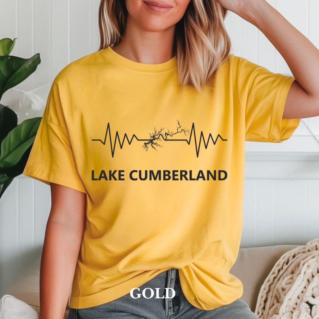 "Lake Cumberland Map" Tee