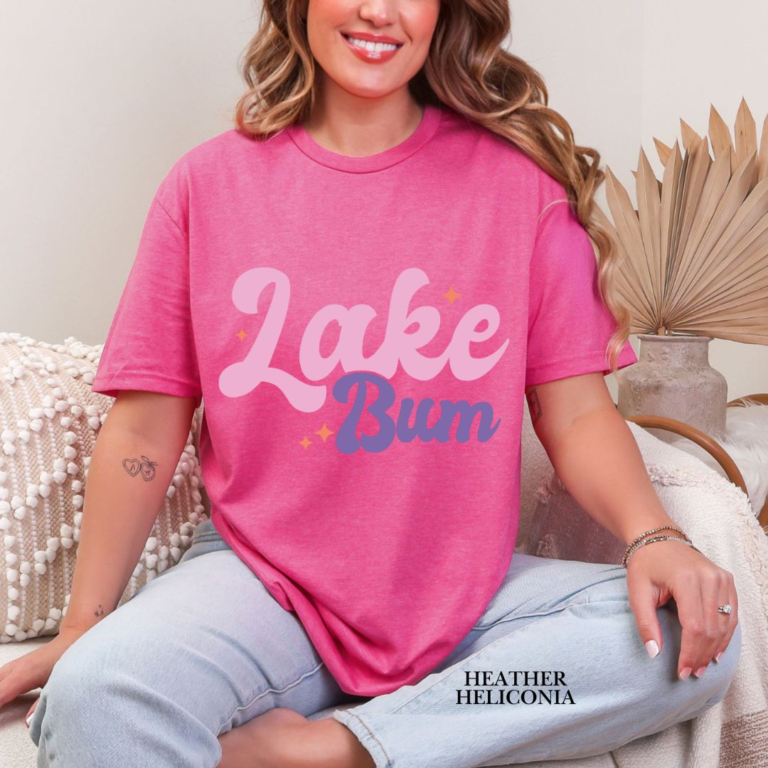 'Lake Bum'  Summer Tee