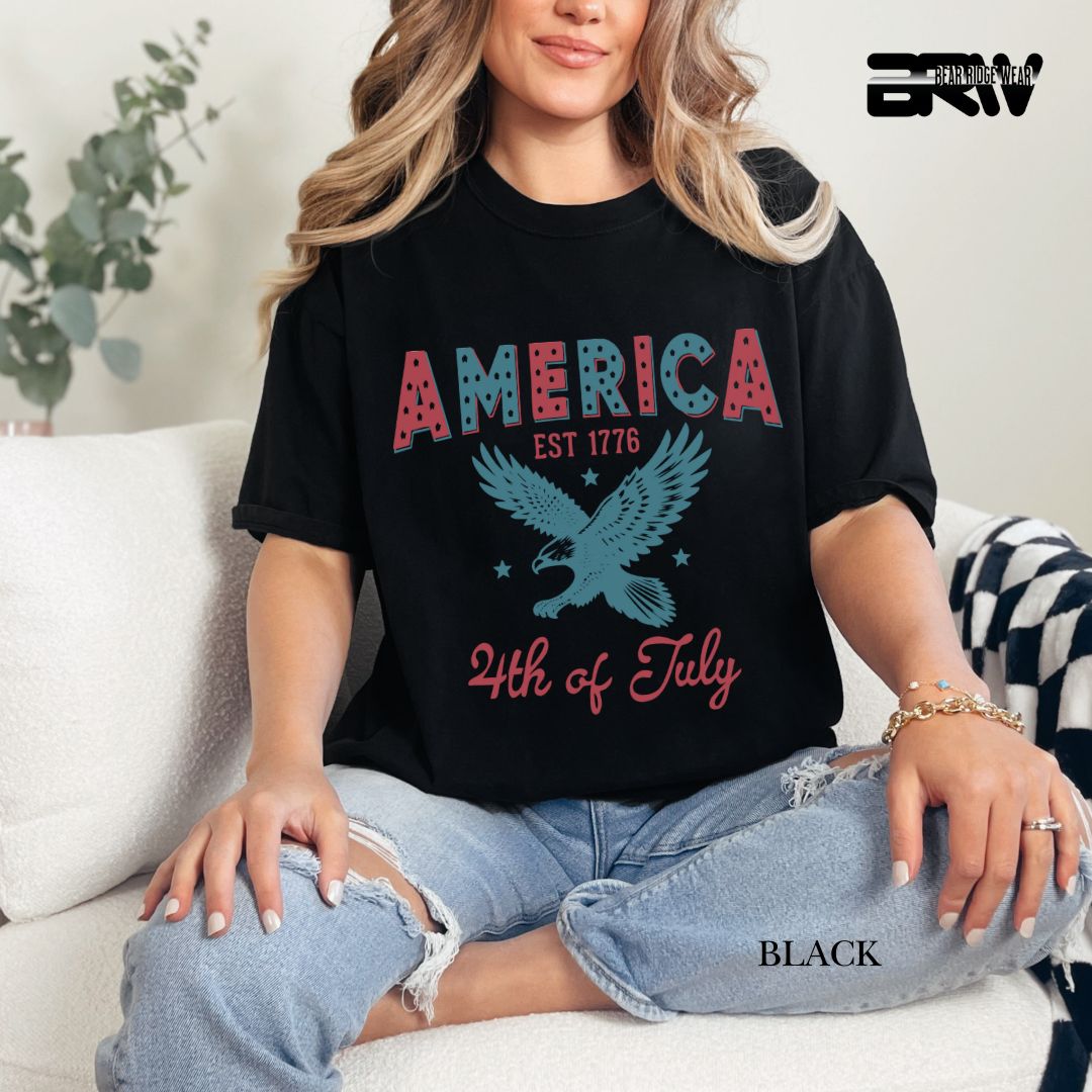 America 1776- Patriotic Tee