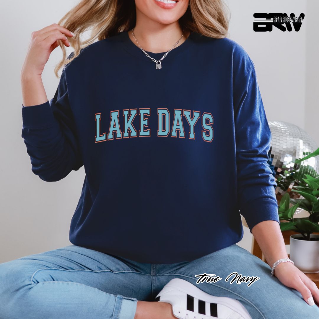 'Lake Days' Summer Long Sleeve Tee