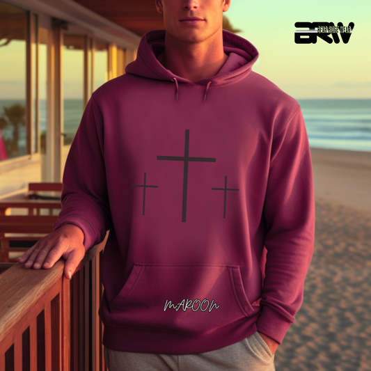 'Three Cross' Faith Hoodie