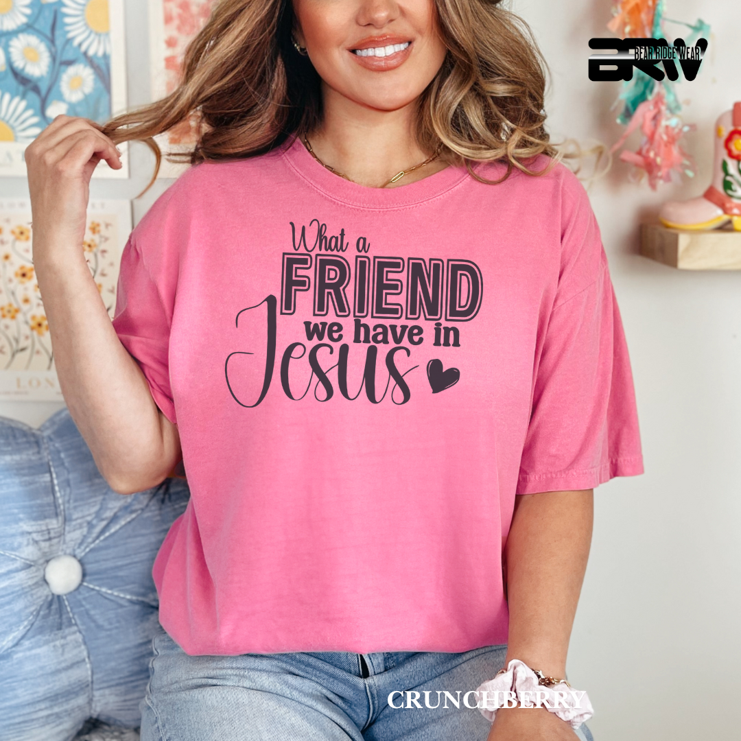 'What A Friend We Have In Jesus' Faith Tee