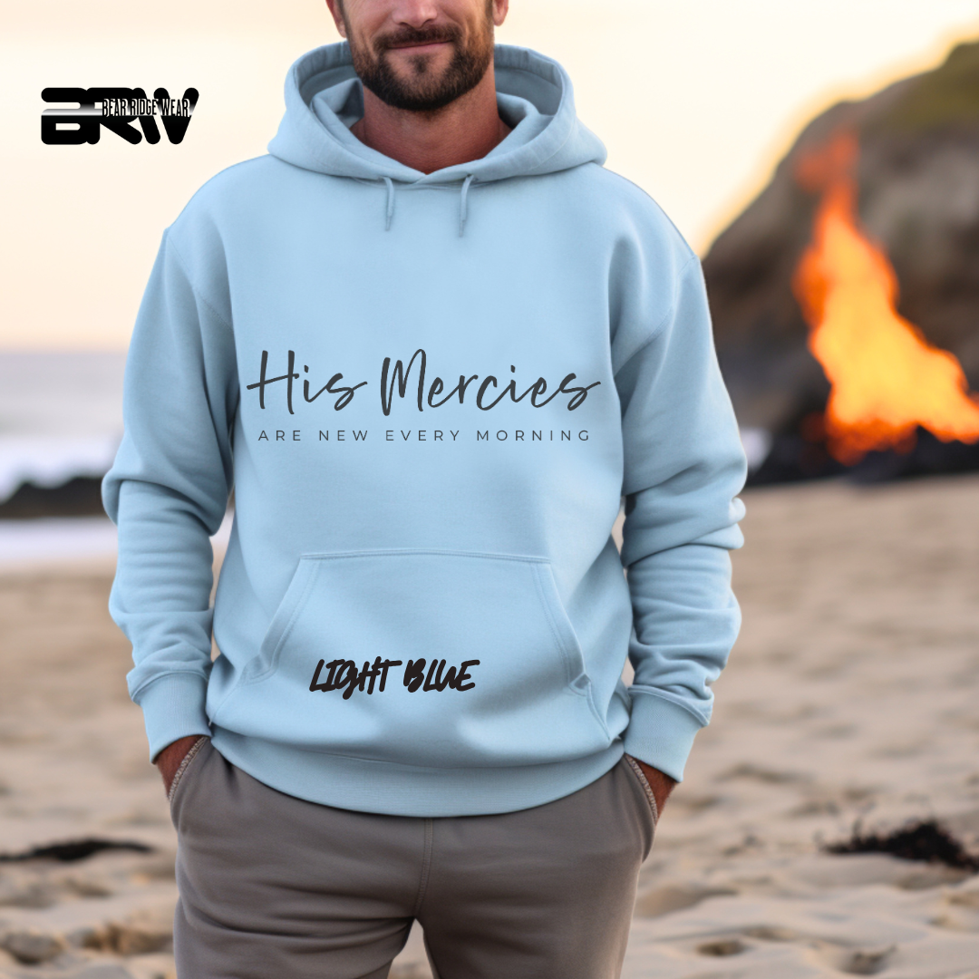 'His Mercies Are New Every Morning' Faith Hoodie