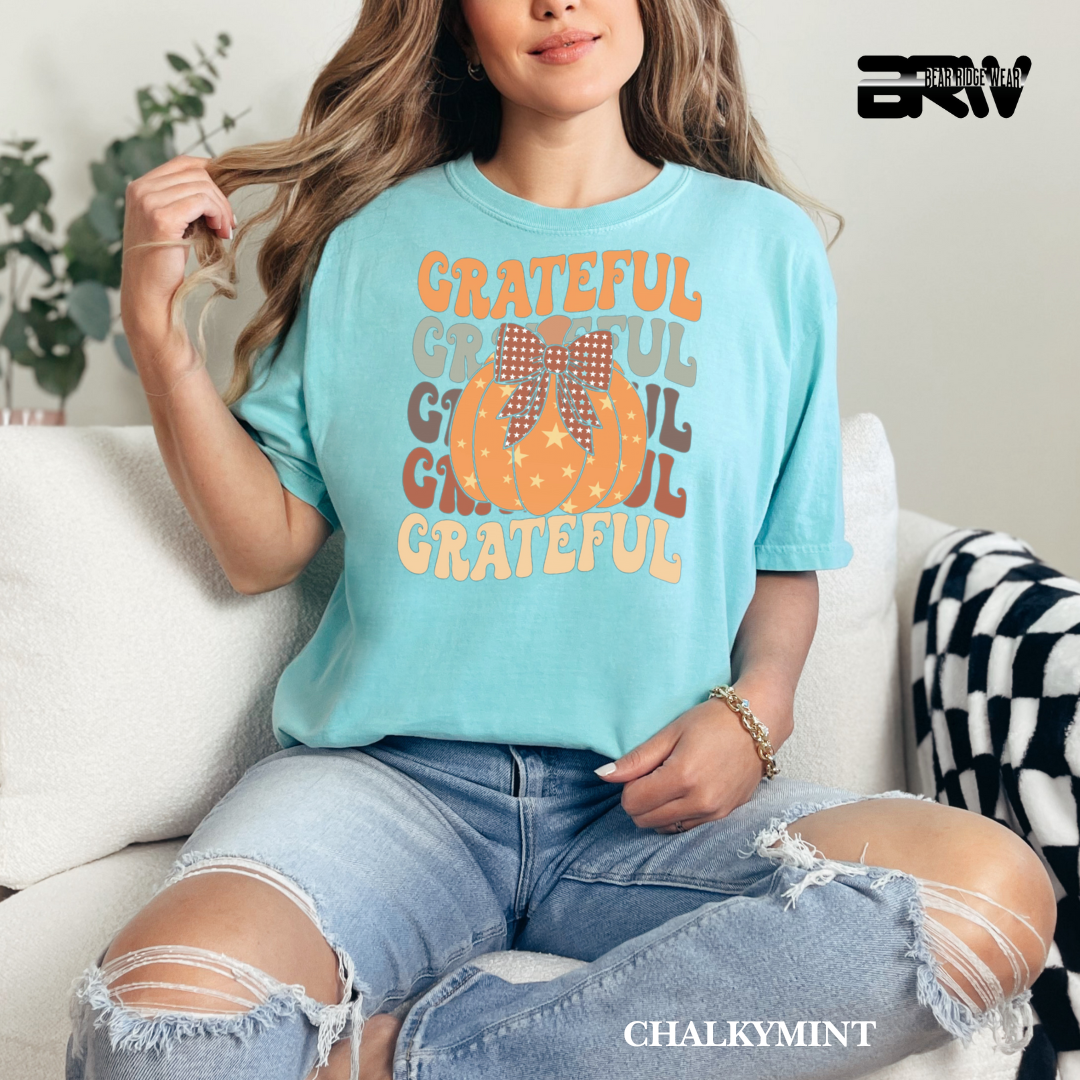 'Grateful Pumpkin' Fall Tee