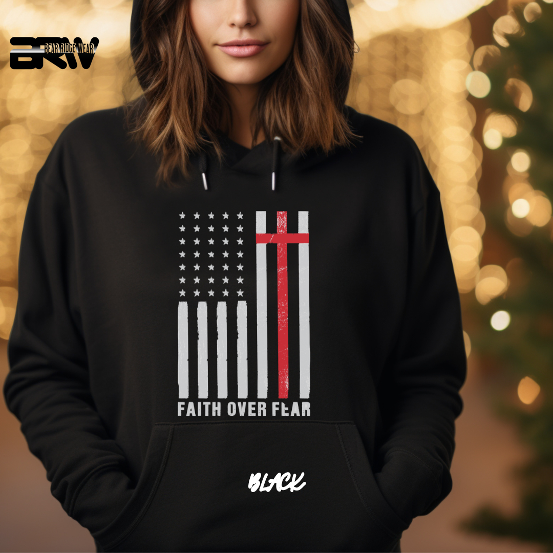 'Faith Over Fear' Faith Hoodie