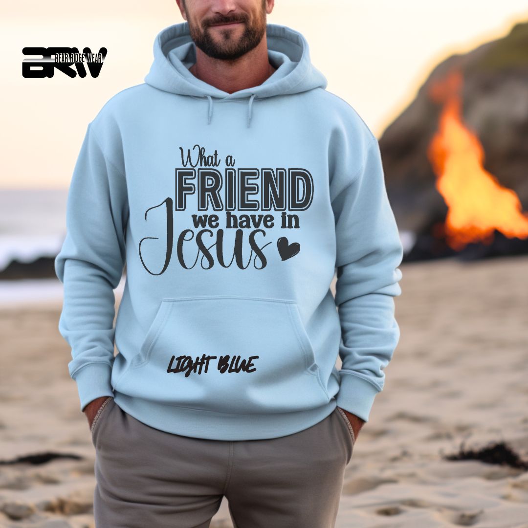 'What A Friend We Have In Jesus' Faith Hoodie