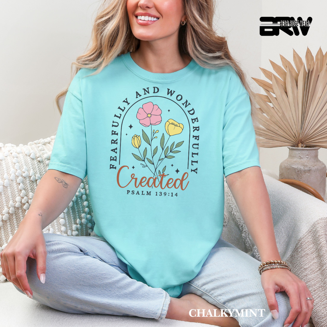 'Fearfully Created' Faith Tee